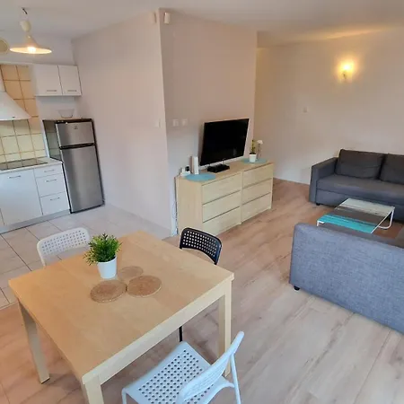 Appartement Bernadowska Lu Parking Ogrodek Balkon, 800m Plaza Sopot